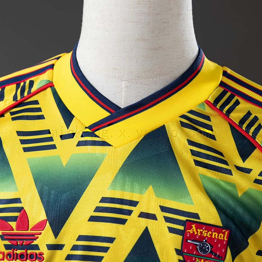 Retro Long Sleeve Arsenal 91_93 Away S-XXL 6