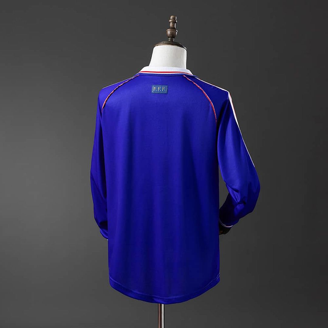 Retro long sleeve France 1998 Home S-XXL 7