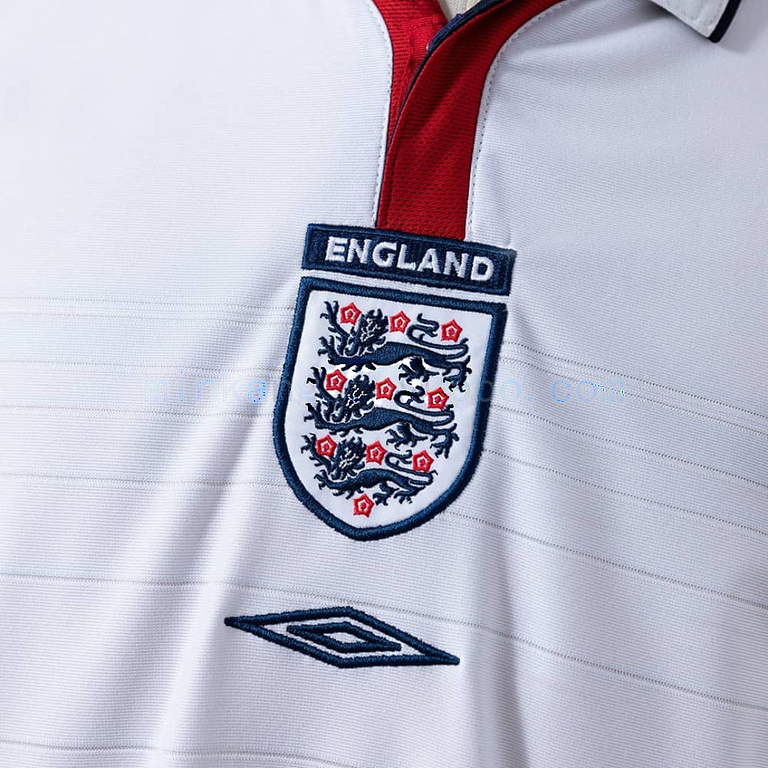 Retro England 2004 Home S-XXL 4
