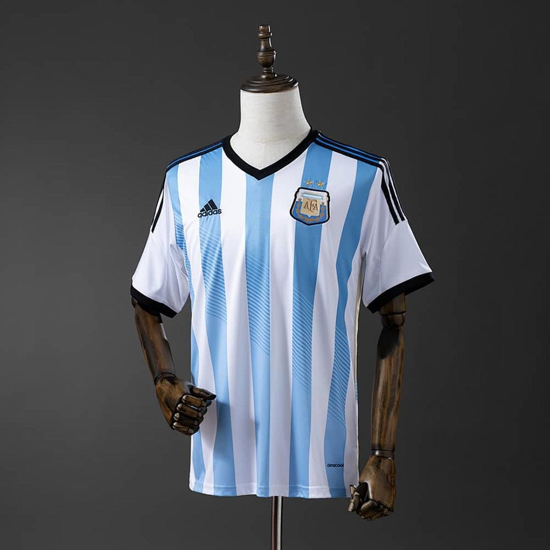 Retro 2014 Argentina Home S-XXL