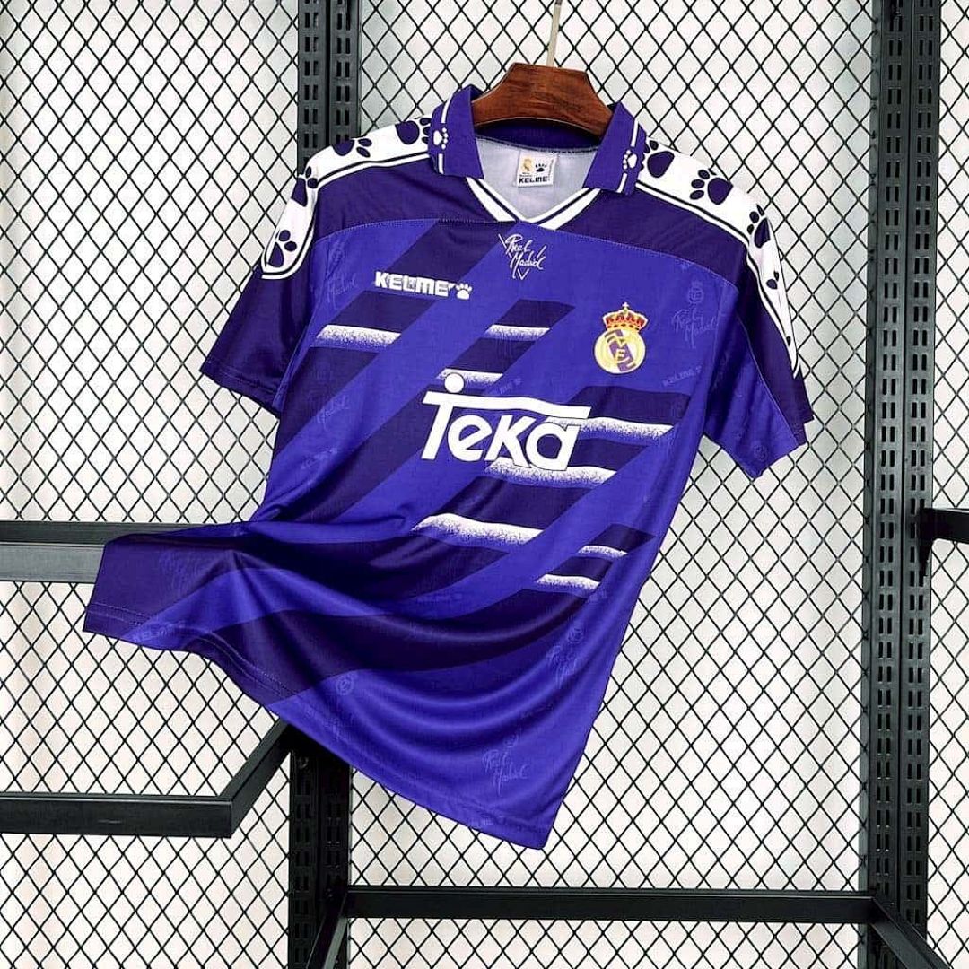 1994-96 Retro Real Madrid Away S-XXL