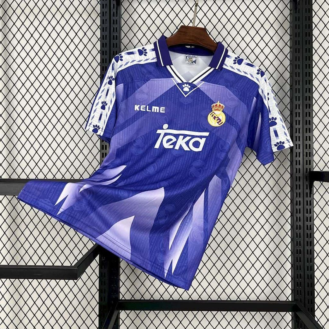 1996-97 Retro Real Madrid Away S-XXL