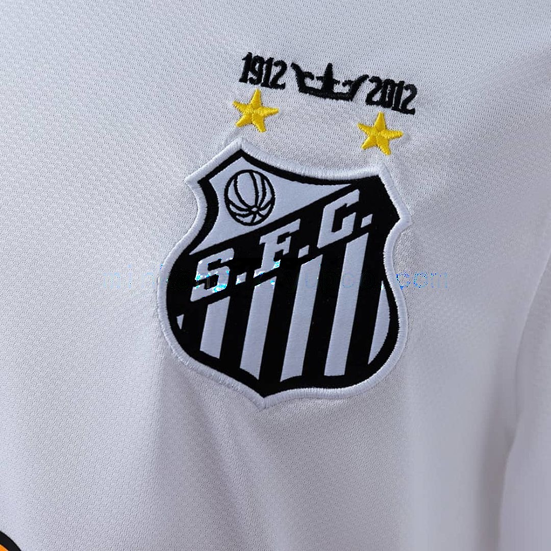 Retro Long Sleeve Santos 11_12 Home S-XXL 5