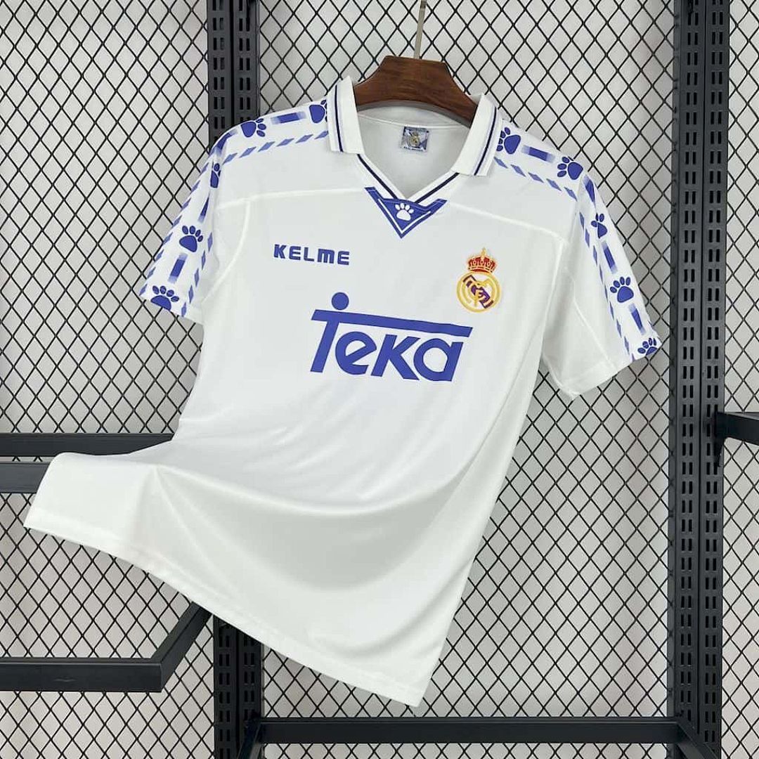 1996-97 Retro Real Madrid Home S-XXL