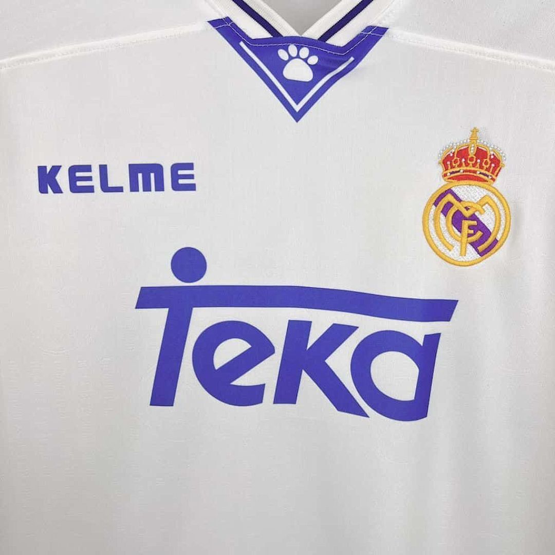 1996-97 Retro Real Madrid Home S-XXL 5