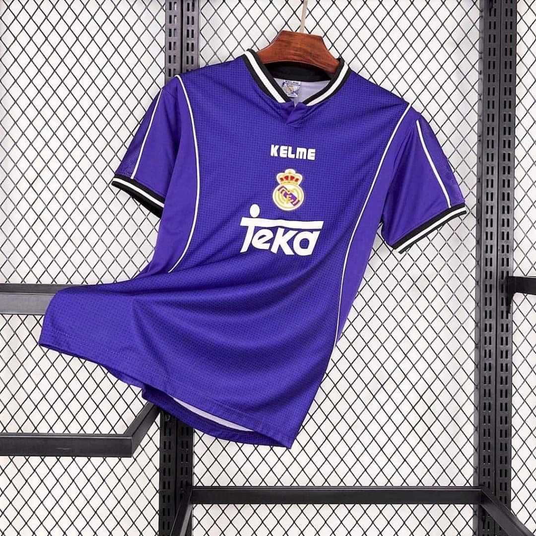 1997-98 Retro Real Madrid Away S-XXL