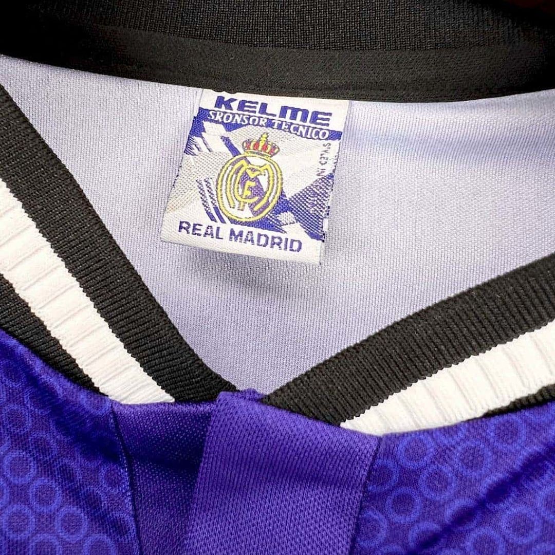 1997-98 retro Real Madrid visitante S-XXL 4