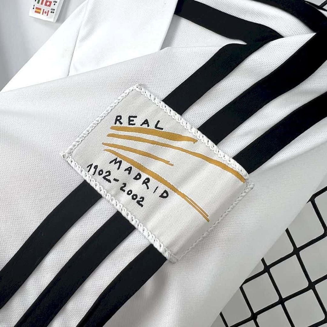 2001-02 Retro Real Madrid Home S-XXL 3