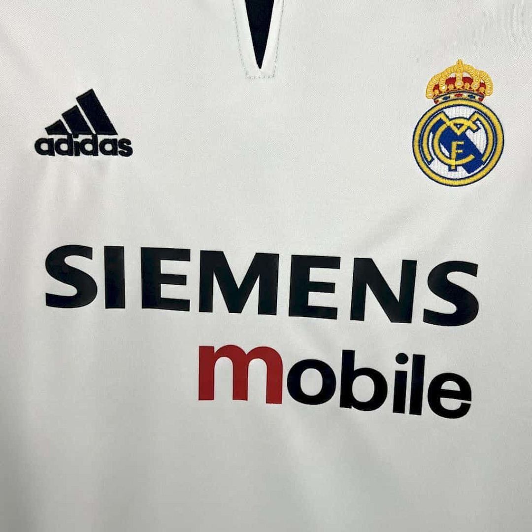 2003-04 Retro Real Madrid Home S-XXL 4