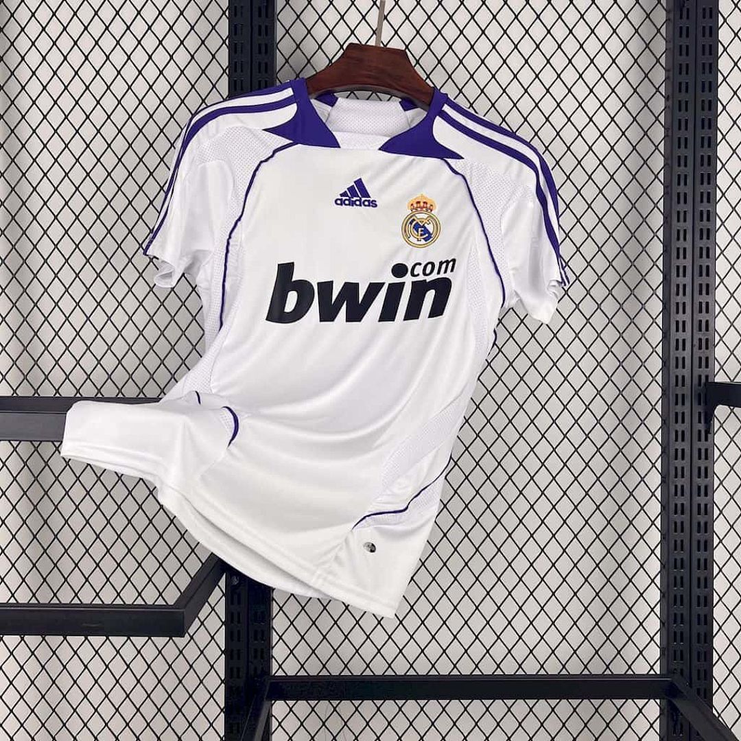 2007-08 Retro Real Madrid Home S-XXL