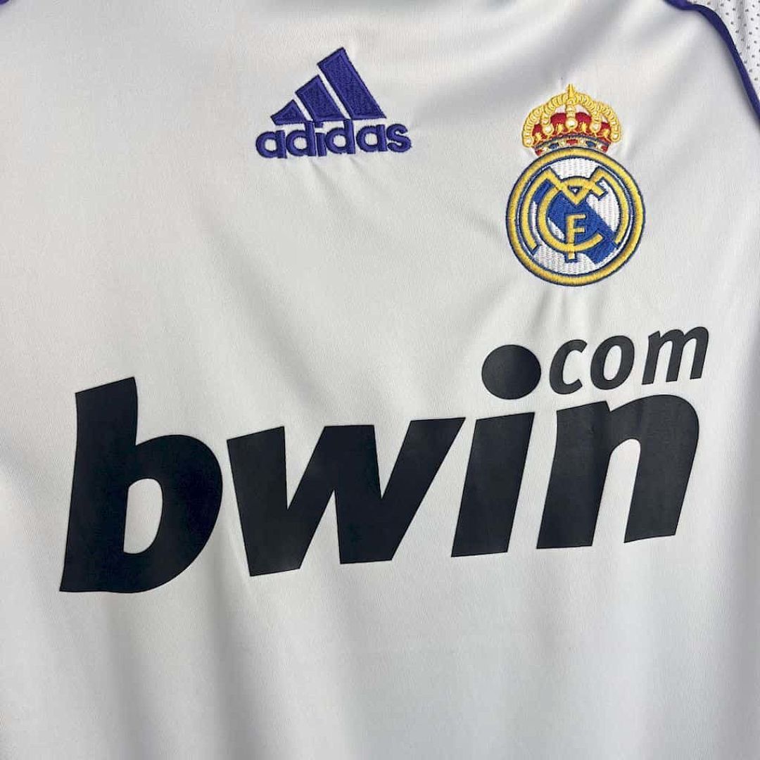 2007-08 Retro Real Madrid Home S-XXL 2