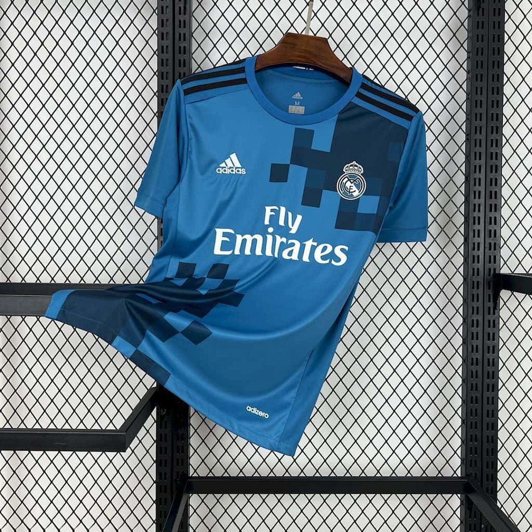 2017-18 Retro Real Madrid Second Away S-XXL