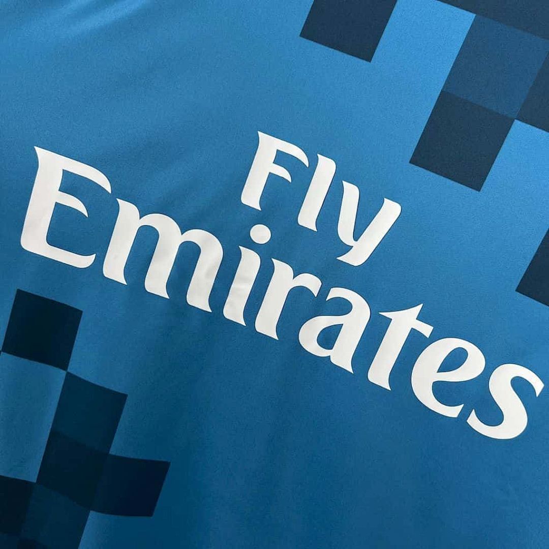 2017-18 Retro Real Madrid Second Away S-XXL 6