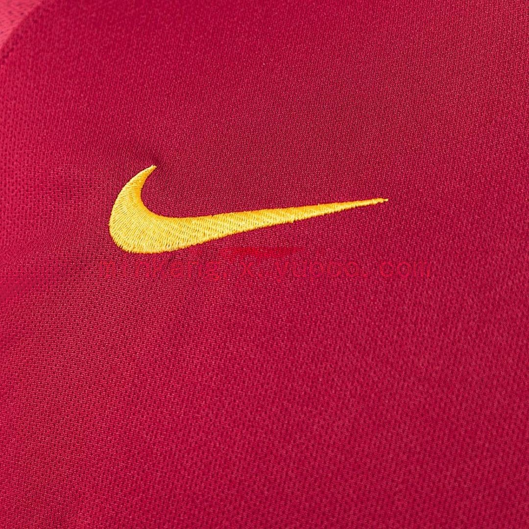 Retro Long Sleeve Roma 17_18 Home S-XXL 4