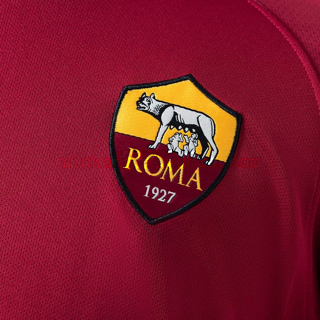 Retro Long Sleeve Roma 17_18 Home S-XXL 5