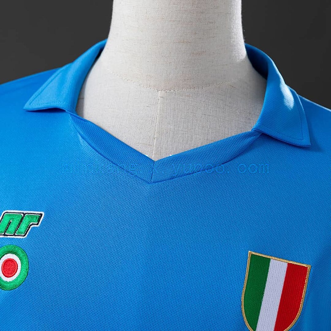 Retro Long Sleeve Napoli 87_88 Home S-XXL 6