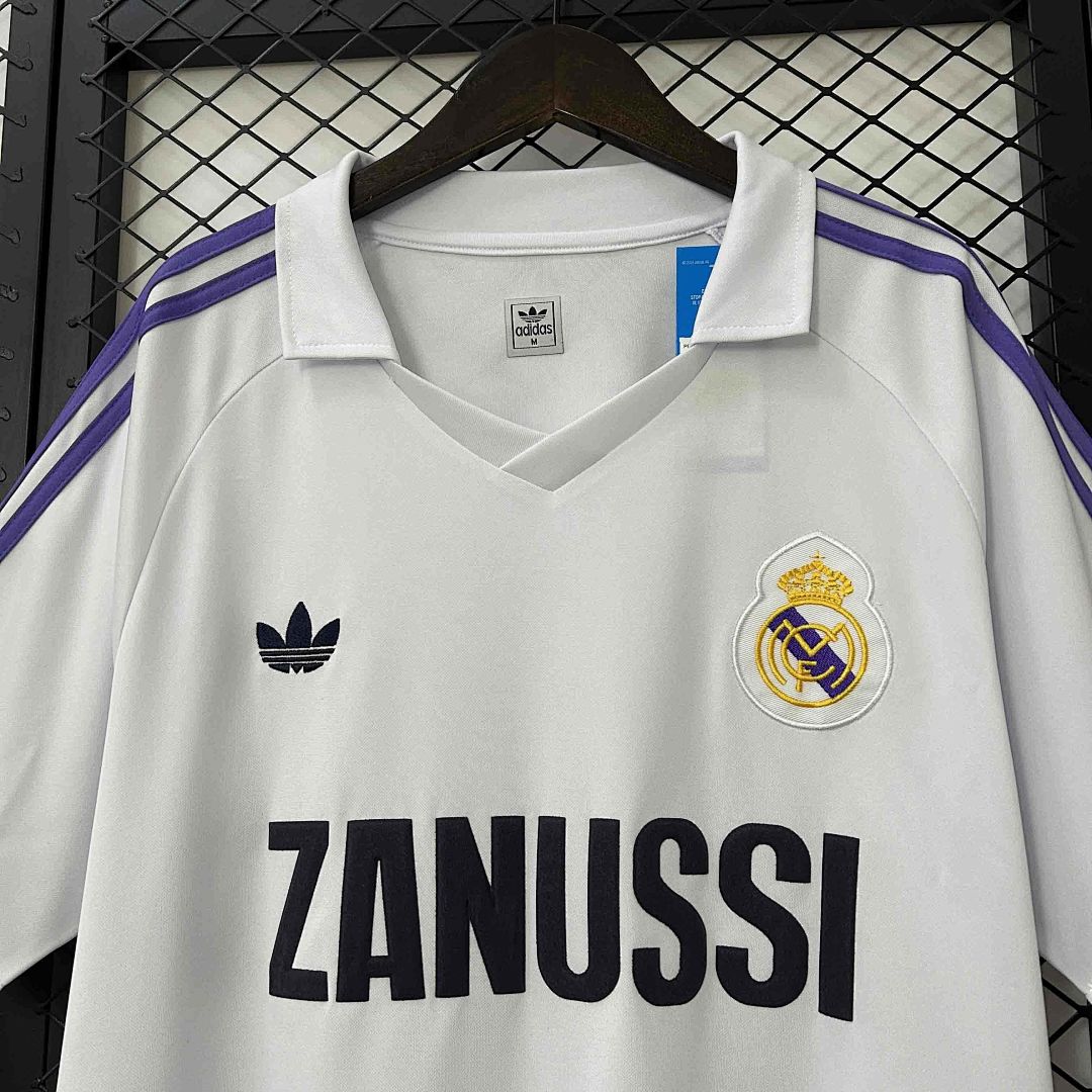 1984-85 Retro Real Madrid Home S-XXL 6