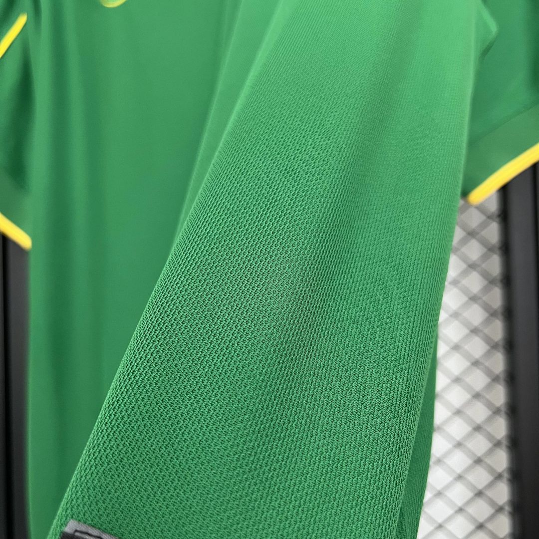 Retro Brazil 1998 Goalkeeper Green S-XXL 6