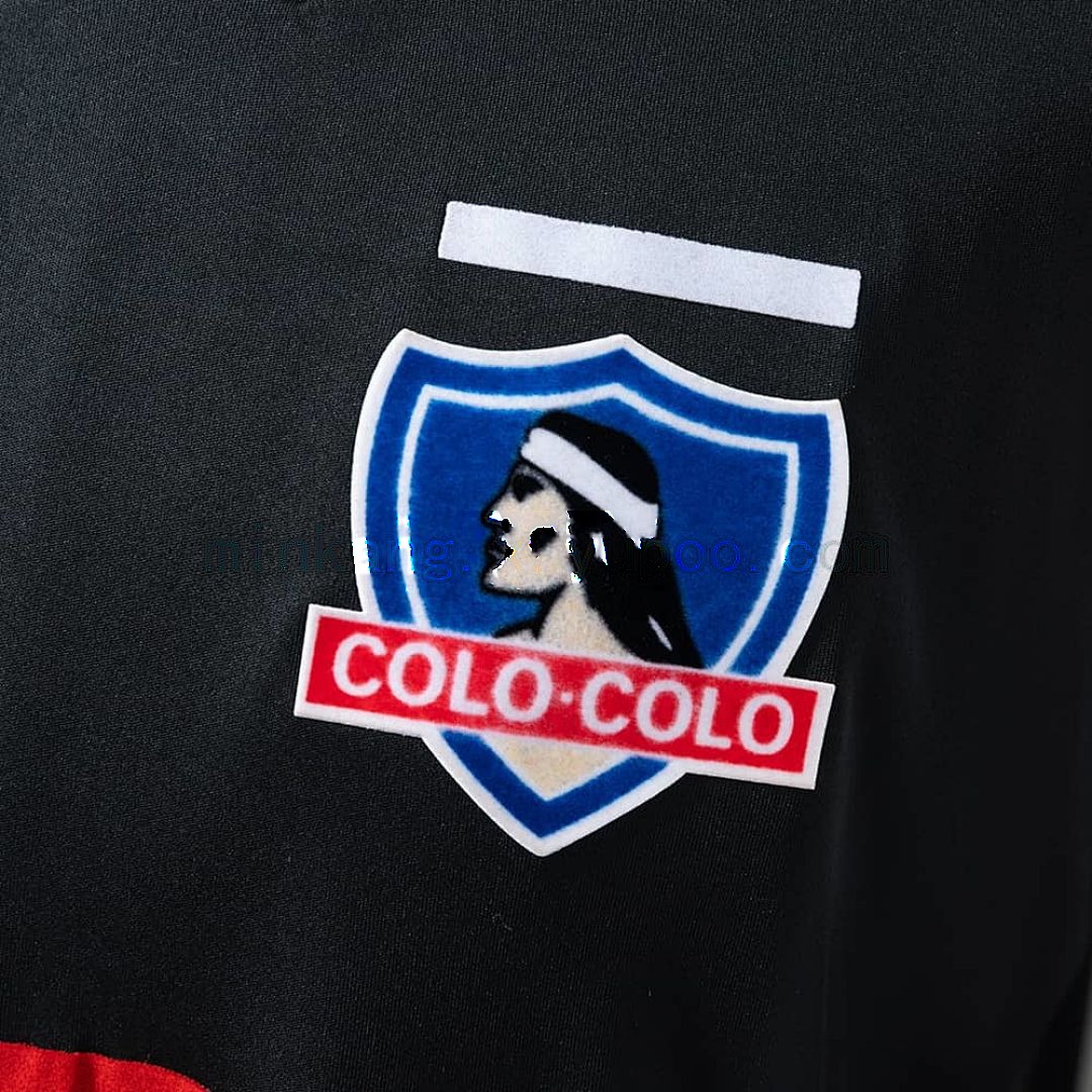 Retro long sleeve colo colo 1991 black S-XXL 4