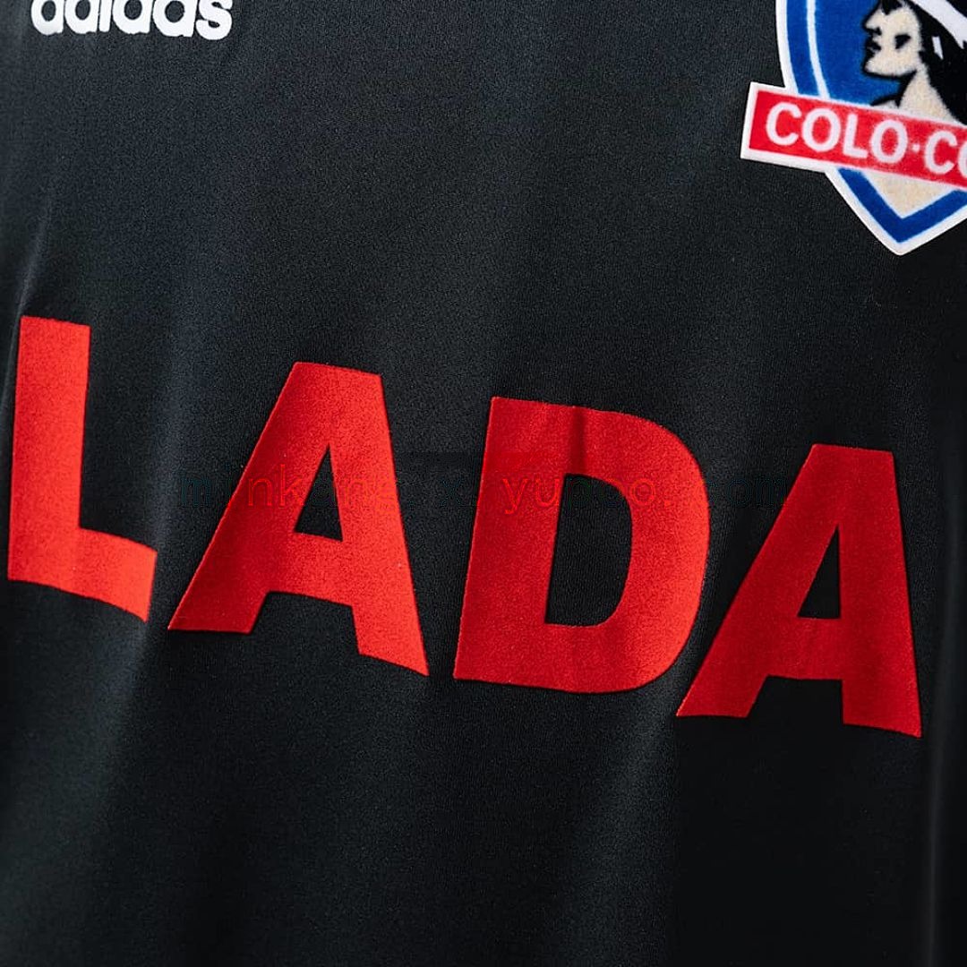 Retro long sleeve colo colo 1991 black S-XXL 5