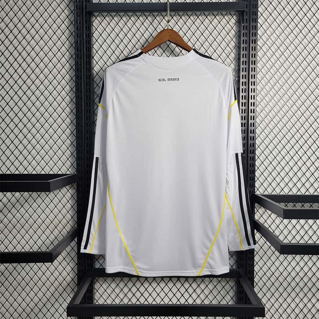 09-10 Real Madrid home Long Sleeve 5