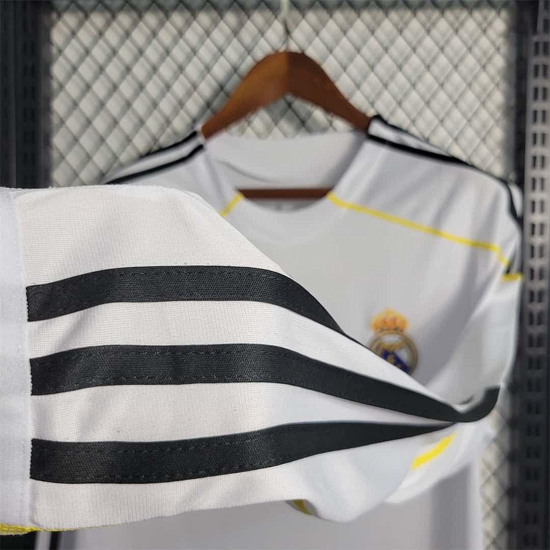 09-10 Real Madrid home Long Sleeve 9