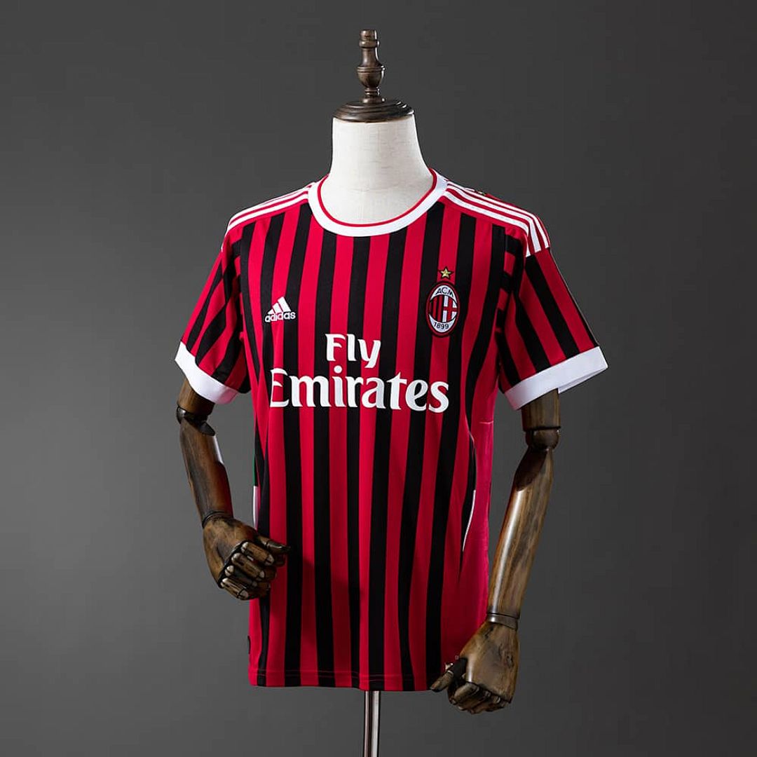 Retro 11_12 AC Milan home S-4XL