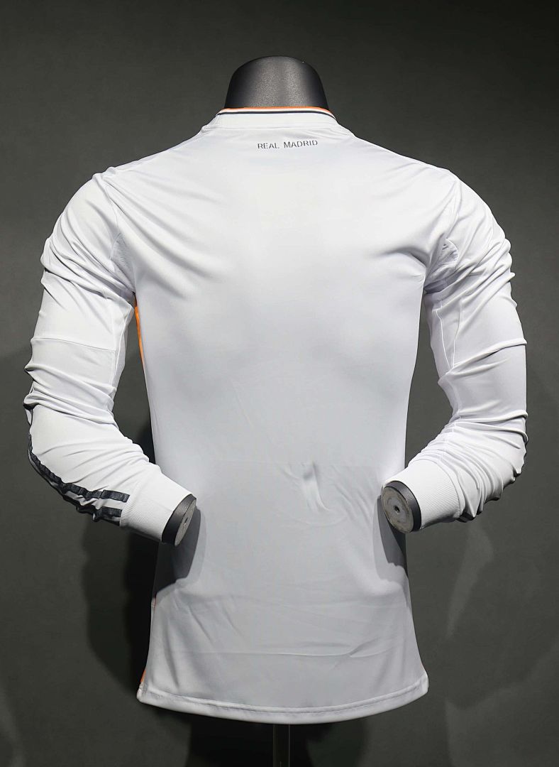 2013-14 Retro Real Madrid Home Kit Player Long Sleeves 7