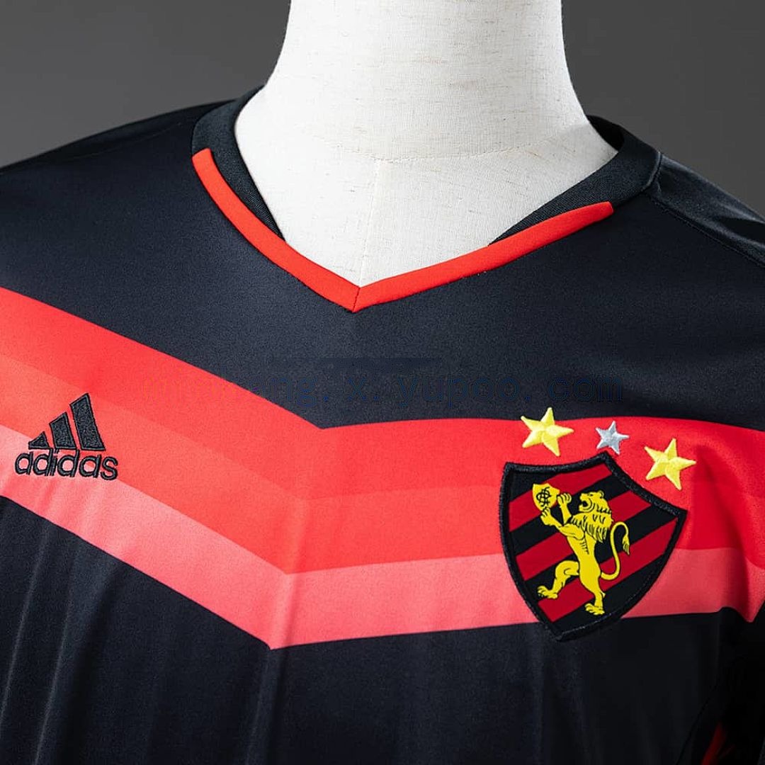 Sport Recife 2016 Black Retro Jersey S-XXL 7