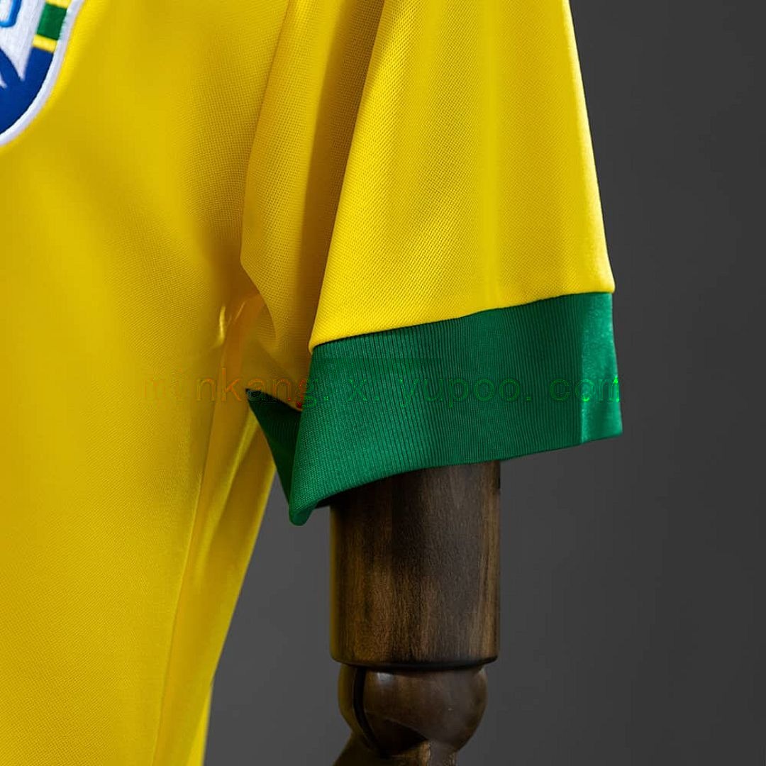 Brazil 1958 Home Retro Jersey S-XXL 2