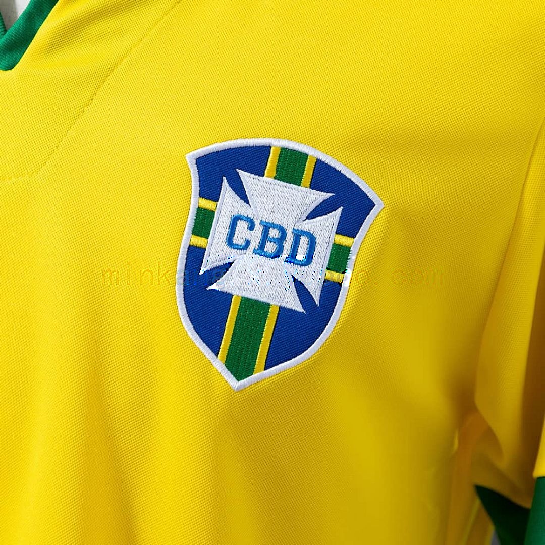 Brazil 1958 Home Retro Jersey S-XXL 3