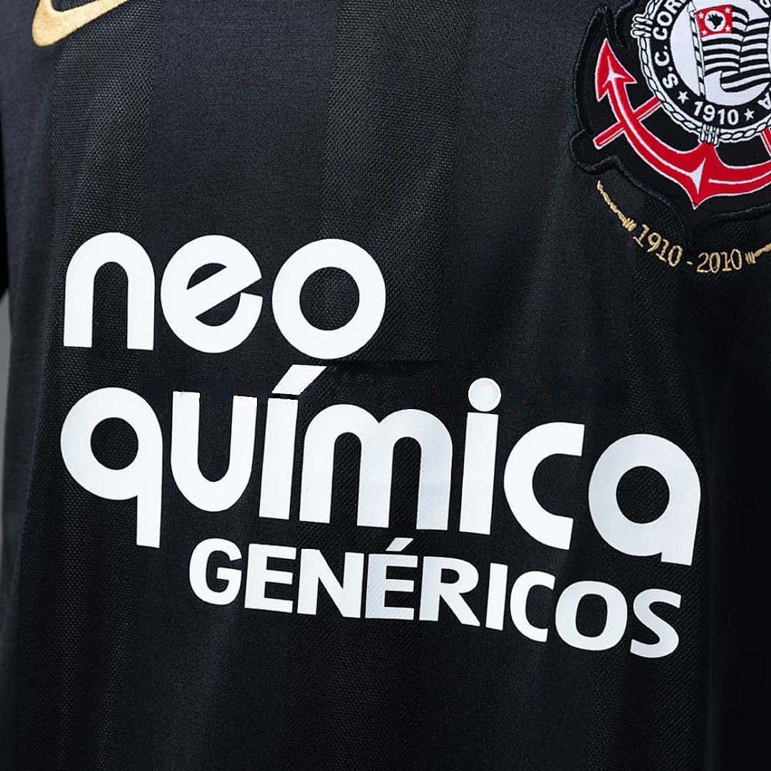 Corinthians 2010 Away Retro Jersey S-XXL 3