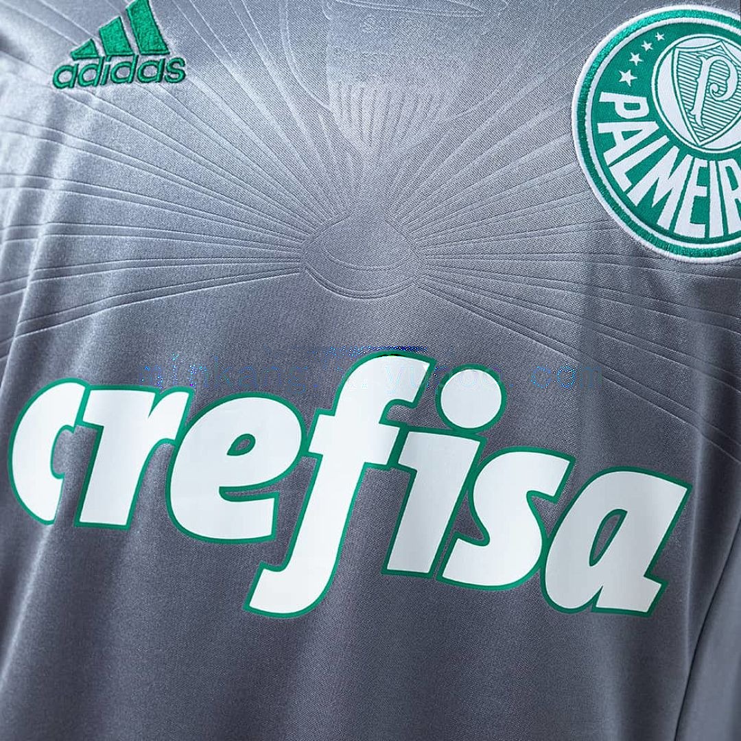 Palmeiras 16_17 Champions Commemorative Edition Silver Retro Jersey S-4XL 4