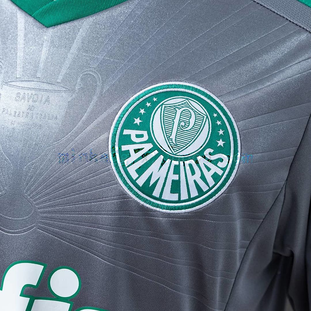Palmeiras 16_17 Champions Commemorative Edition Silver Retro Jersey S-4XL 6