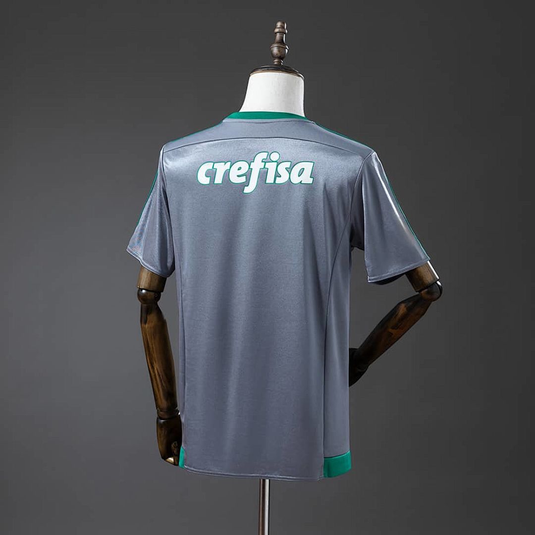 Palmeiras 16_17 Champions Commemorative Edition Silver Retro Jersey S-4XL 8