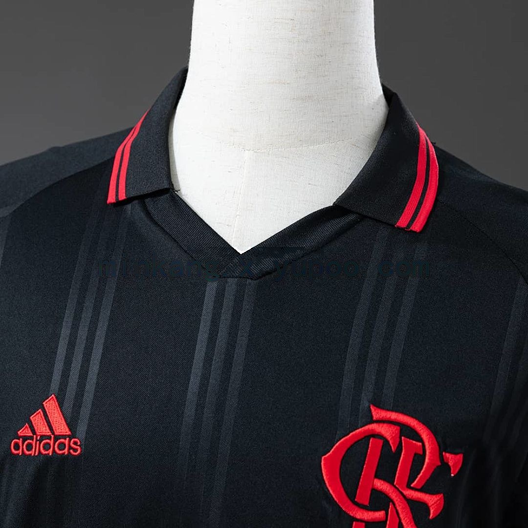 Flamengo 2019_20 Black Classic Edition Long Sleeve Retro Jersey S-XXL 5
