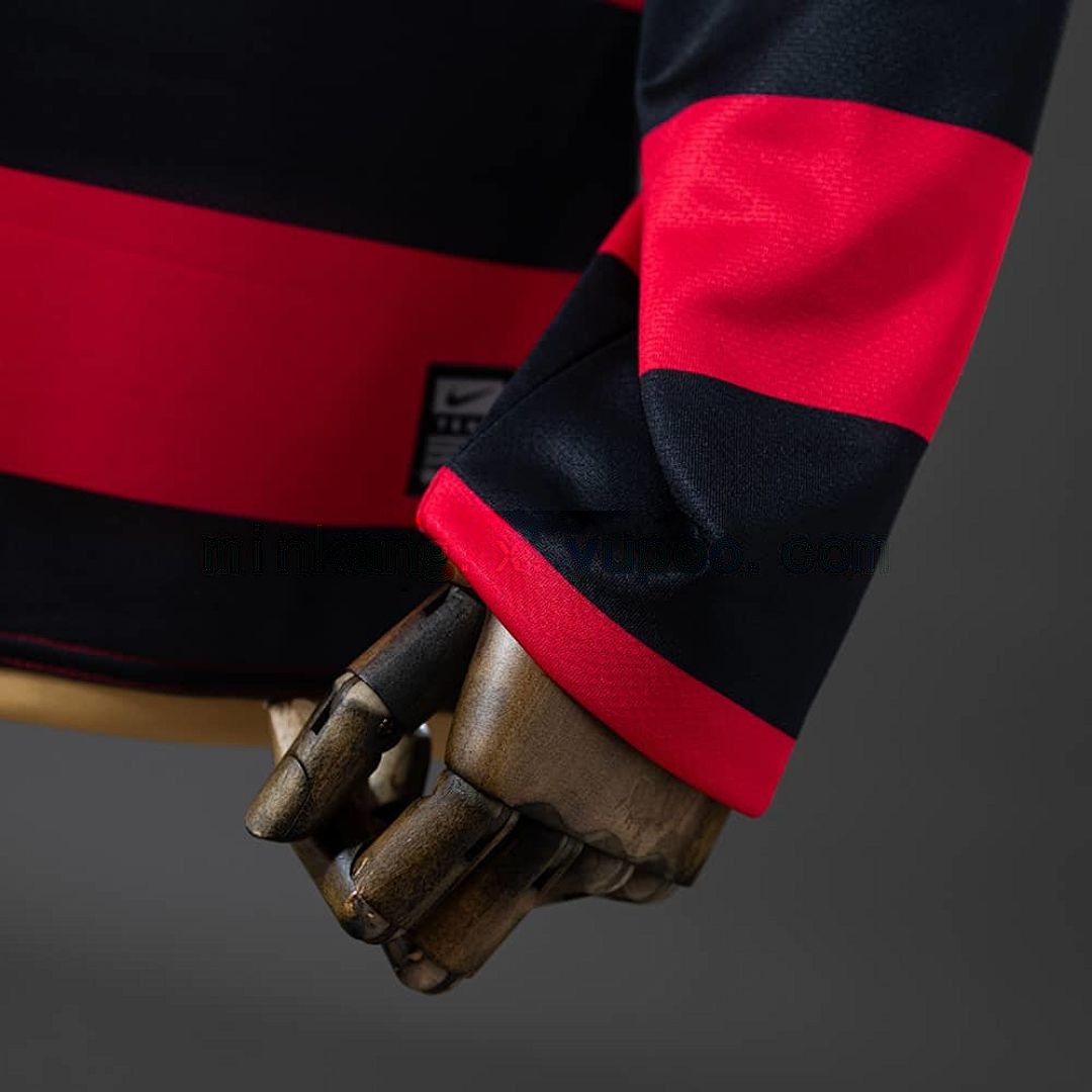 Flamengo 08_09 Home Long Sleeve Retro Jersey S-XXL 2