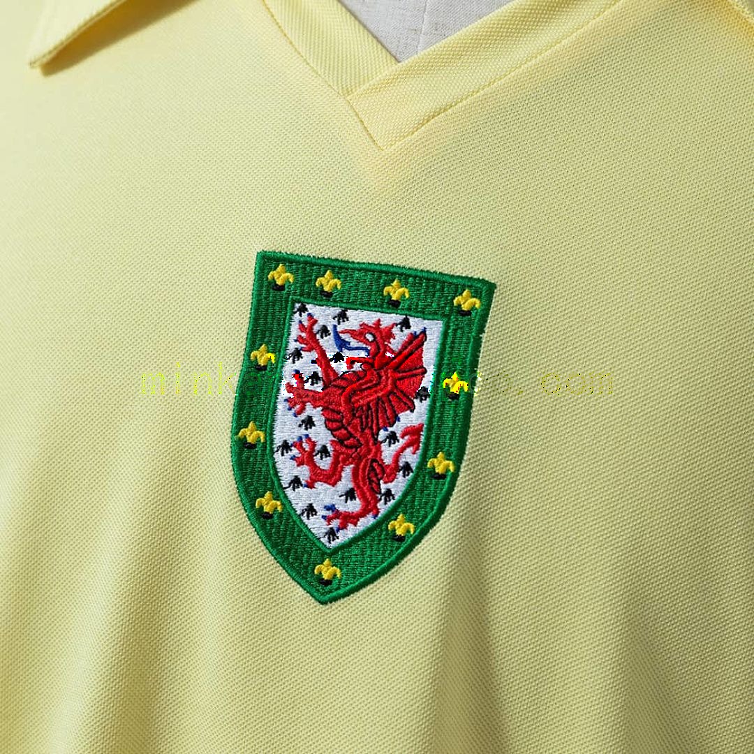 Wales 1976_79 visitante retro camiseta S-XXL 4