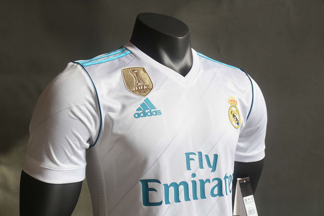 2017-18 Retro Real Madrid Home Kit Player 4