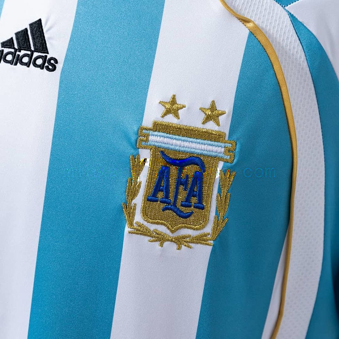 Argentina 2006 Home Retro Jersey S-XXL 5
