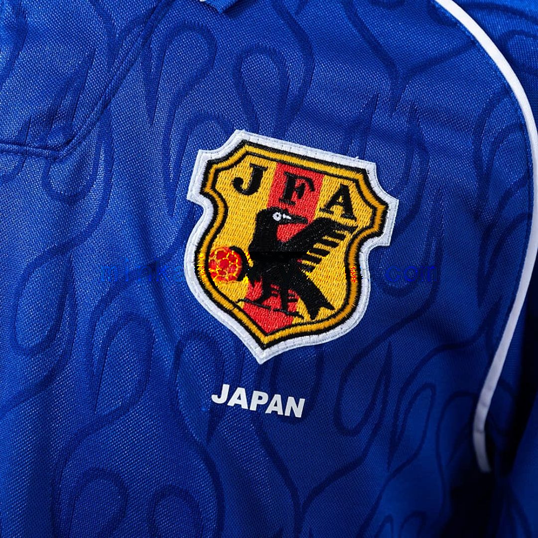 Japan 1998 domicile manche longue rétro maillot S-XXL 6