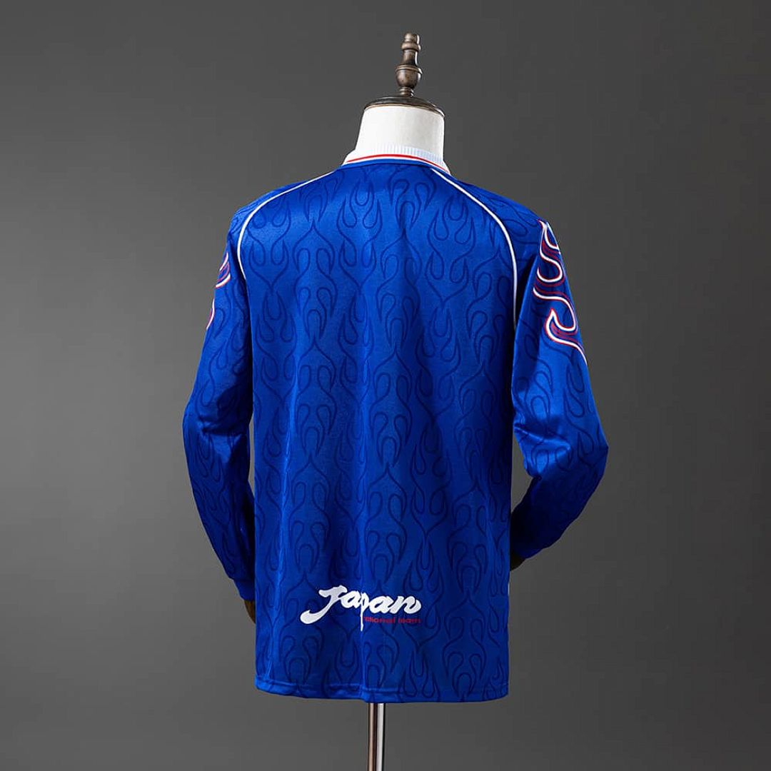 Japan 1998 domicile manche longue rétro maillot S-XXL 8