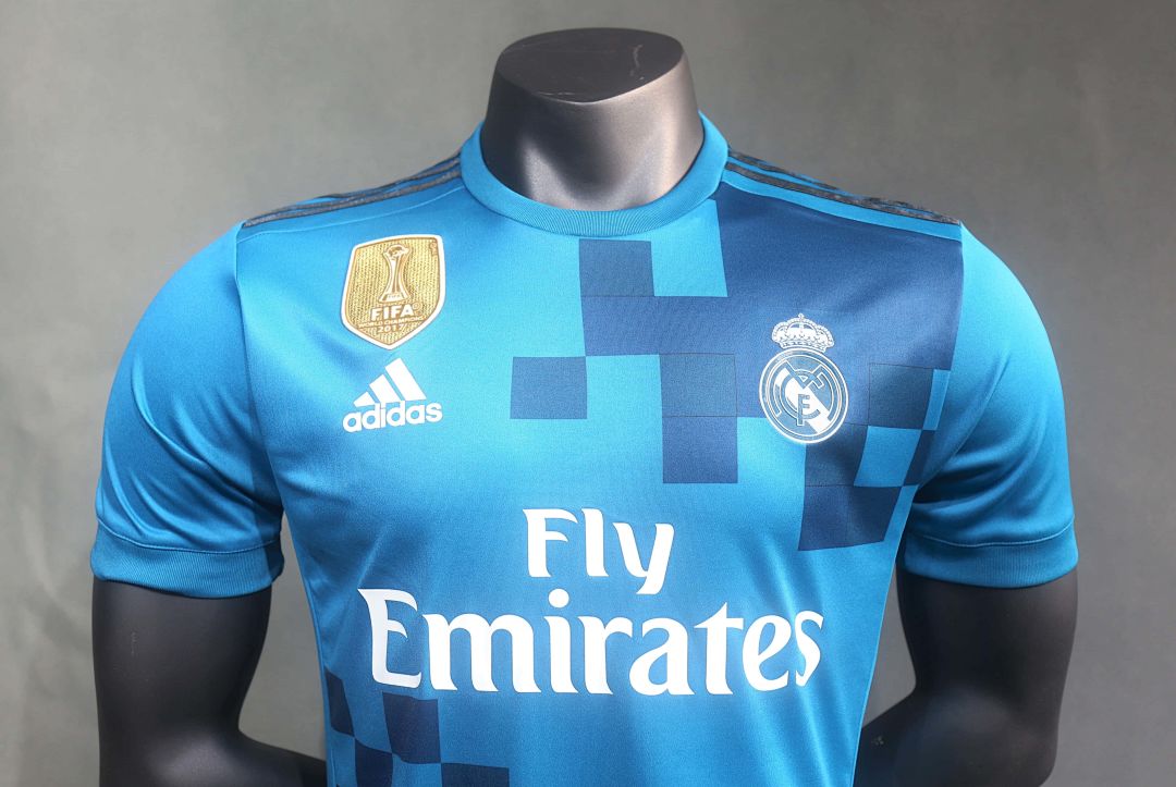 2017-18 Retro Real Madrid Second Away Kit Player 5