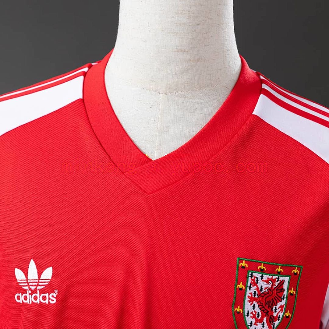 Wales 1982 Home Retro Jersey S-XXL 5
