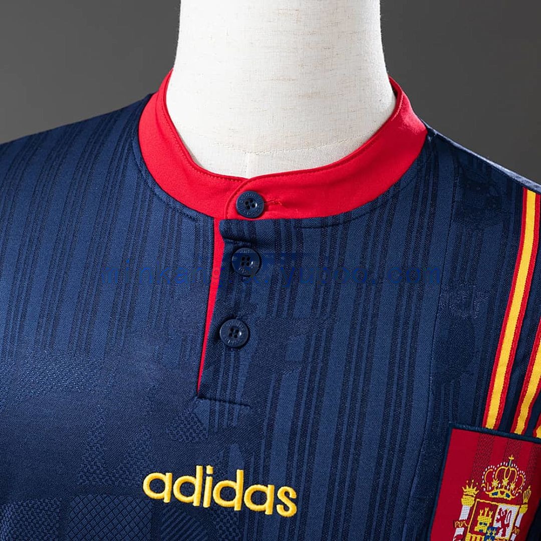Spain 1996 Away Retro Jersey S-XXL 6