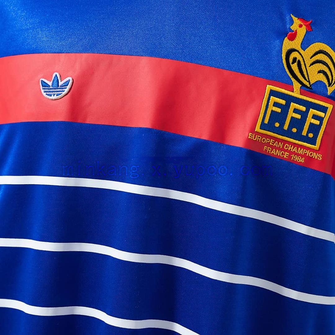 France 1984 Home Retro Jersey S-XXL 5