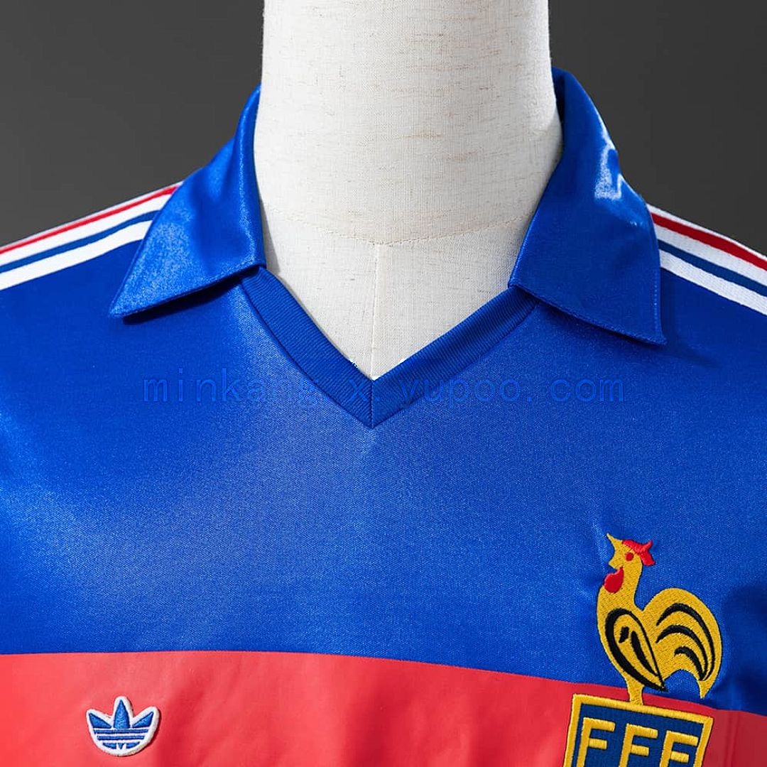 France 1984 Home Retro Jersey S-XXL 6