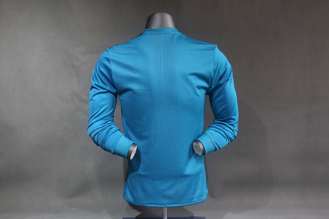 2017-18 Retro Real Madrid Second Away Kit Player Long Sleeves 3