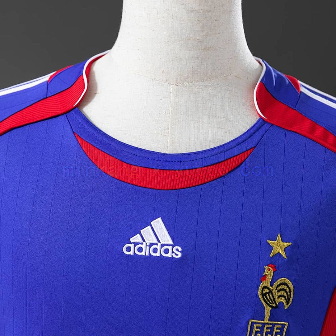 France 2006 Home Retro Jersey S-XXL 6