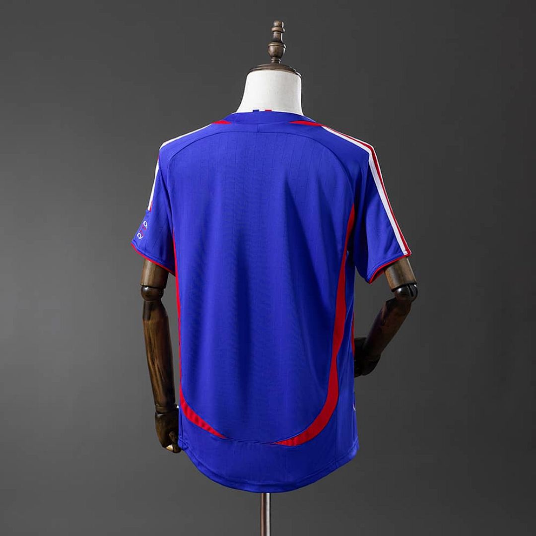 France 2006 Home Retro Jersey S-XXL 7